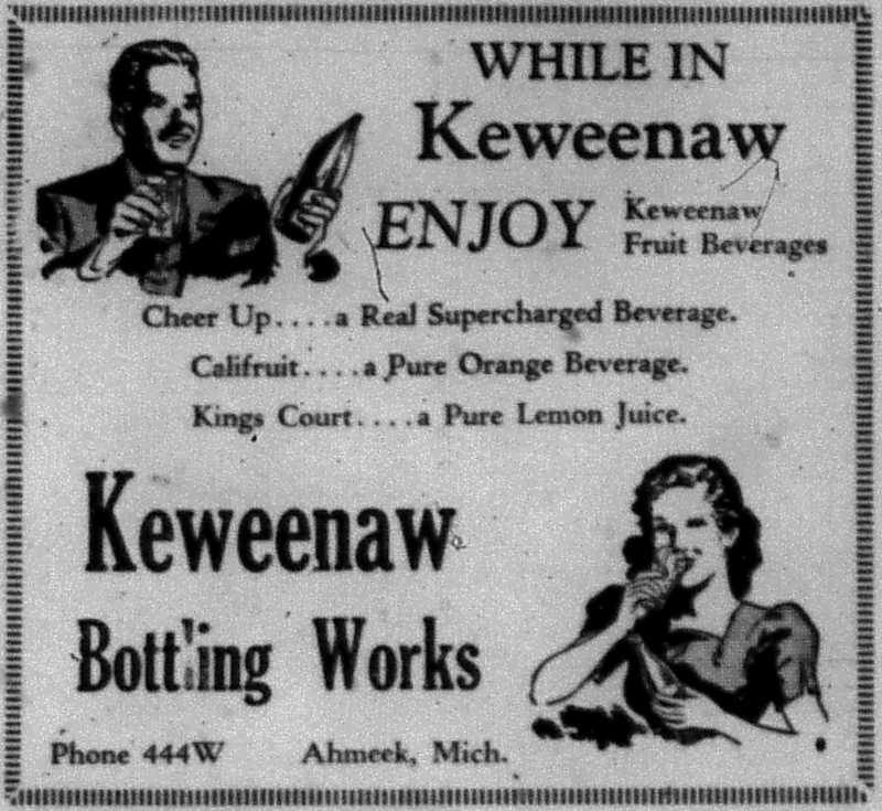 Newspaper ad - <i>The Daily Mining Gazette</i>, 19 Jun 1939